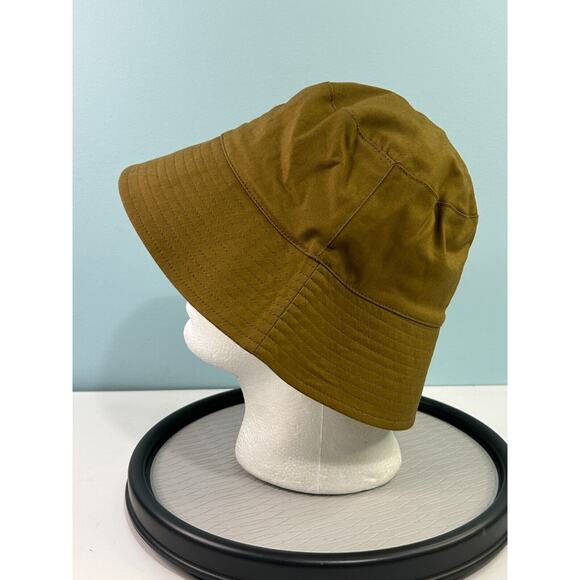 BAGGU Bucket Hat Adjustable Tamarind 90s Style Organic Cotton Tree Sprout Logo - Picture 3 of 9